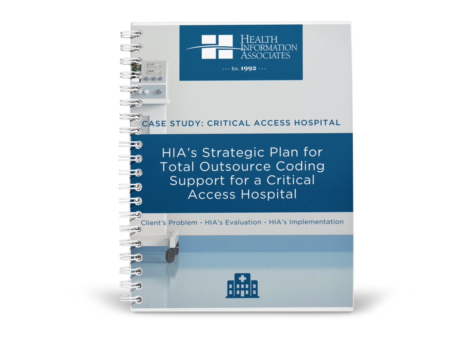 case study critical access hospital notebook cover