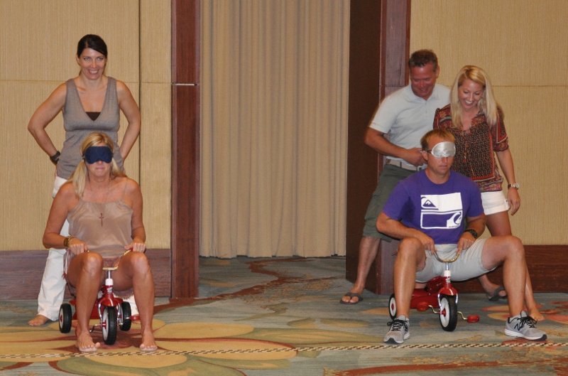 Tricycle racing at Amelia Island, FL